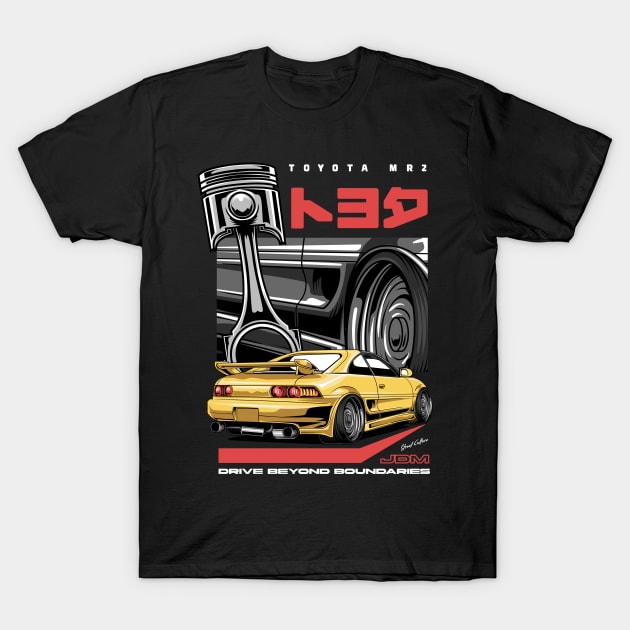 MR2 Racing Spirit T-Shirt by Harrisaputra